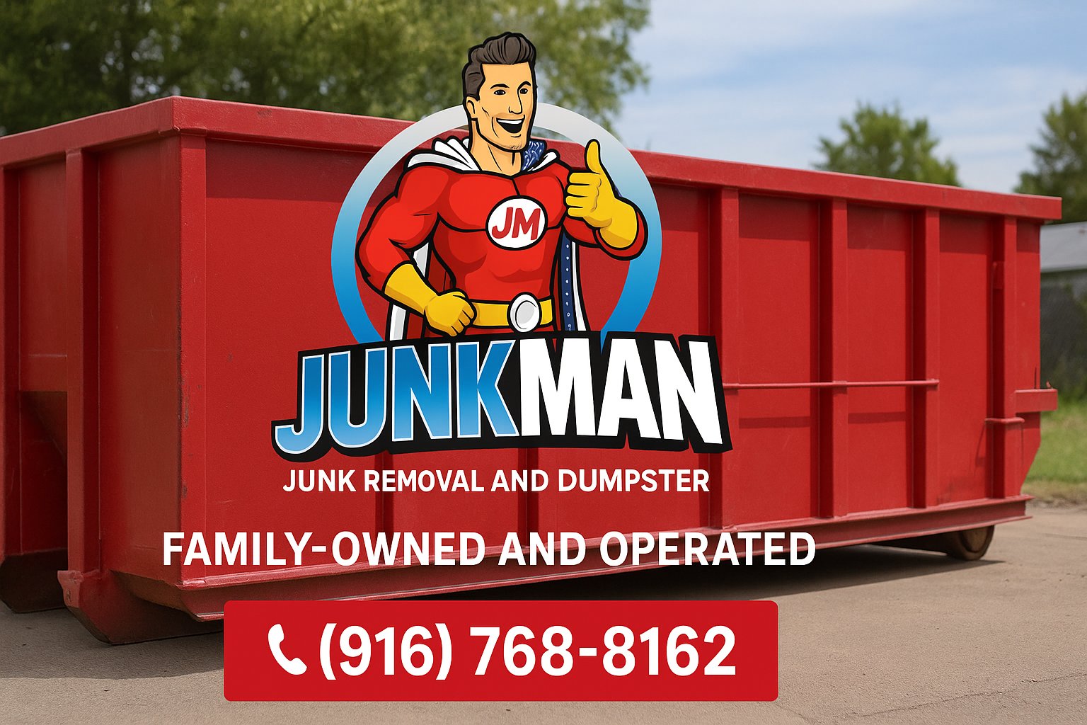 Sacramento junk hauling & Dumpster rental